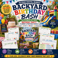 Backyard Birthday Bash & Printable Bundle