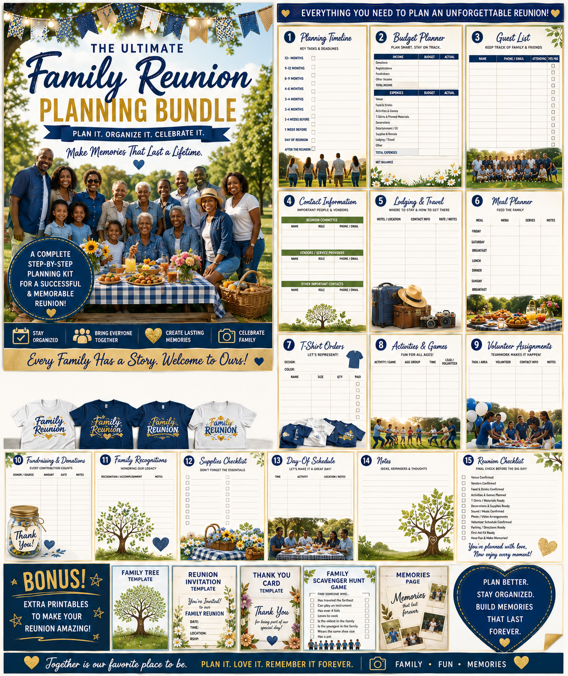The Ultimate Family Reunion Planning Bundle